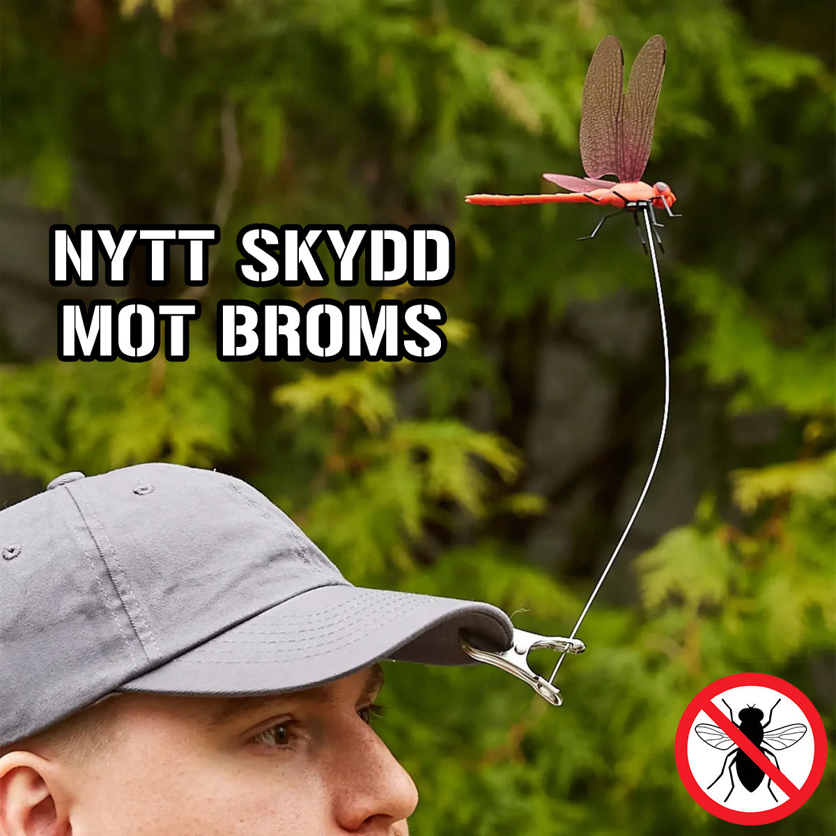 Trollsländan – Naturens eget skydd mot bromsar (3-pack)
